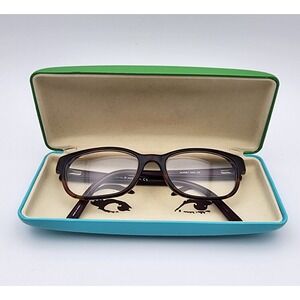 Kate Spade Blakey 0JLG Tortoise on Purple Eyeglasses Frame Flexhinge 135 W‎ CASE